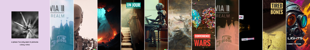 Bandcamp store Cobey Rokes Logo